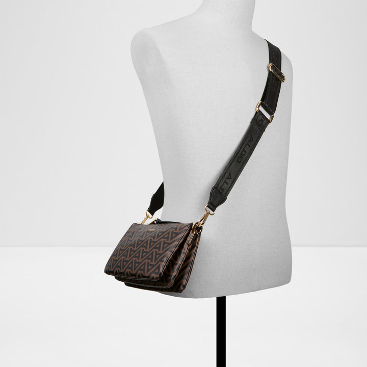 Mala de tiracolo em castanho - CIALY