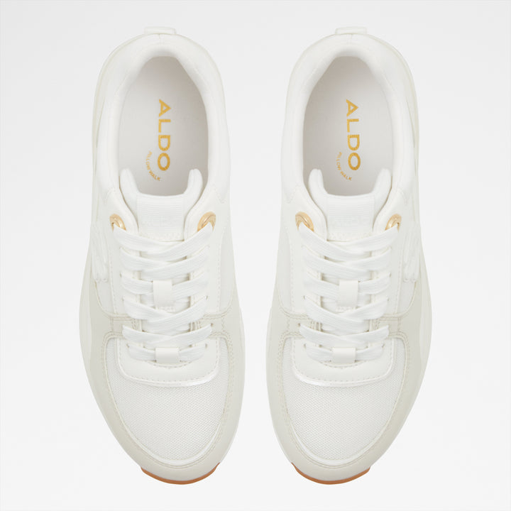 Sapatilhas rasas em branco cru - CLEA