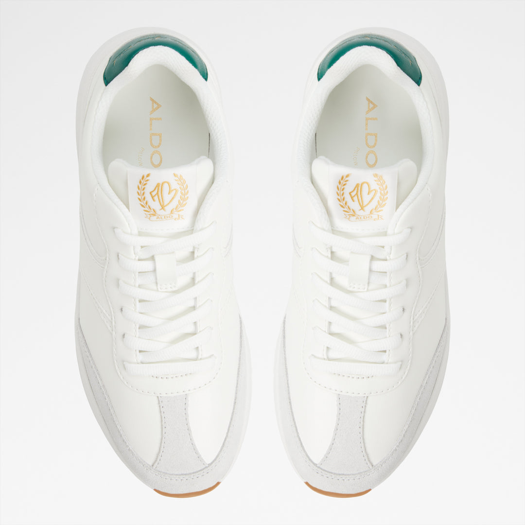 Sapatilhas rasas em branco - CLUBCHIC