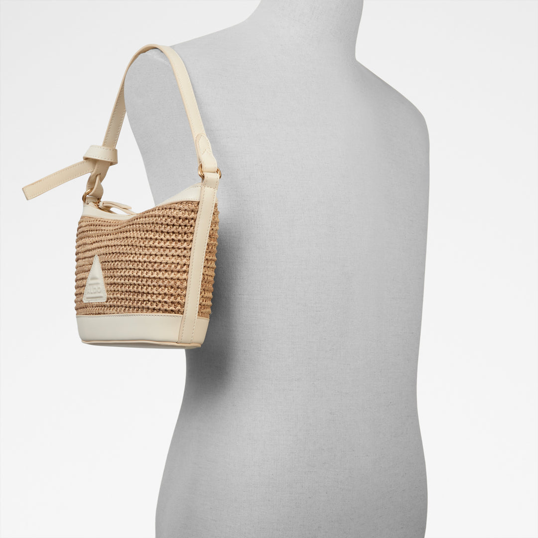 Mala de ombro em bege - CONTANY