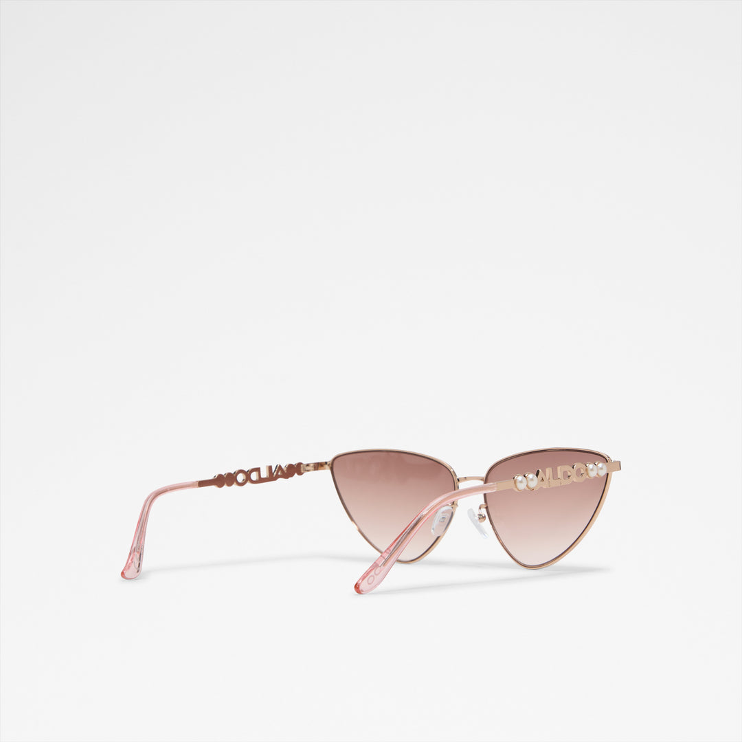 Óculos de sol em rosa dourado - COUTURE