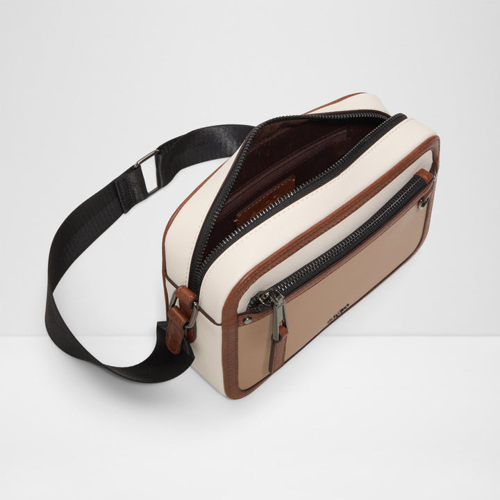 Mala de tiracolo em bege - CRERILD