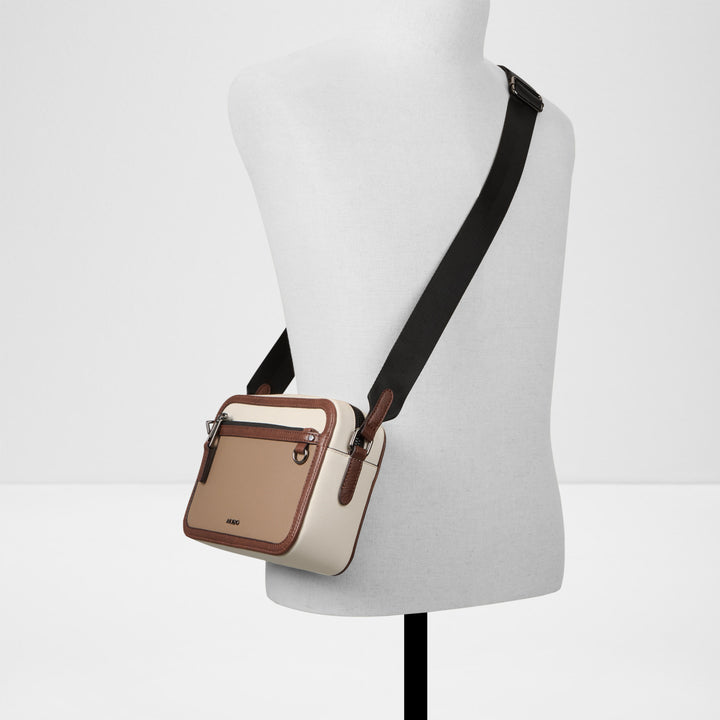 Mala de tiracolo em bege - CRERILD