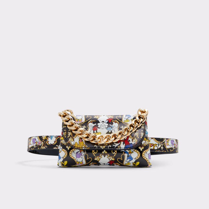 Mala de tiracolo em preto - D100BELTBAG