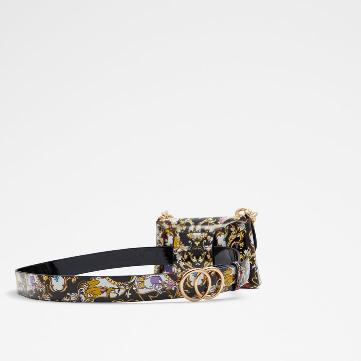 Mala de tiracolo em preto - D100BELTBAG