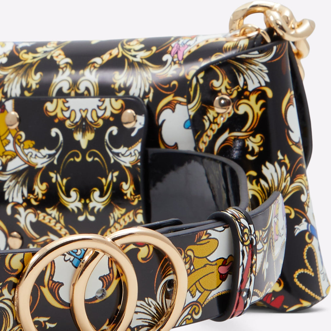 Mala de tiracolo em preto - D100BELTBAG