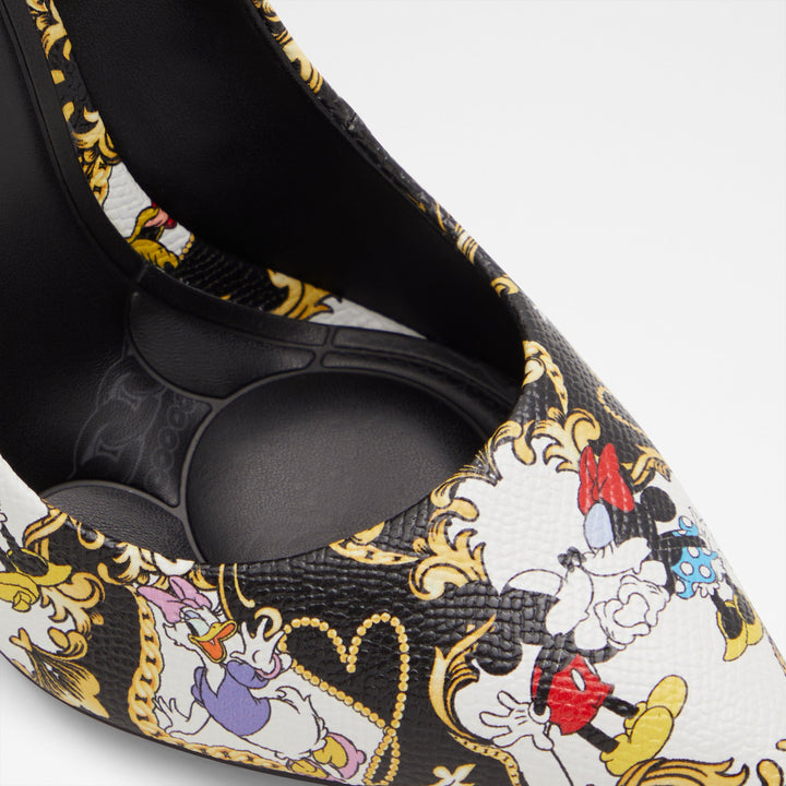 Sapatos em preto, salto fino - D100STESSY