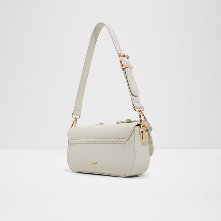 Mala de ombro em branco - DAISYBOUQUET