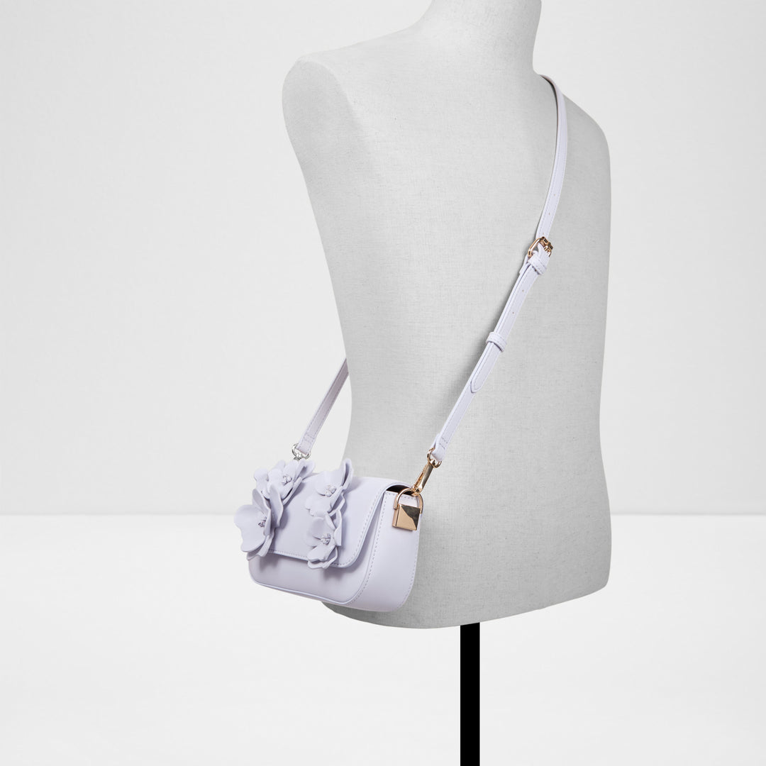 Mala de ombro em lilás - DAISYBOUQUET