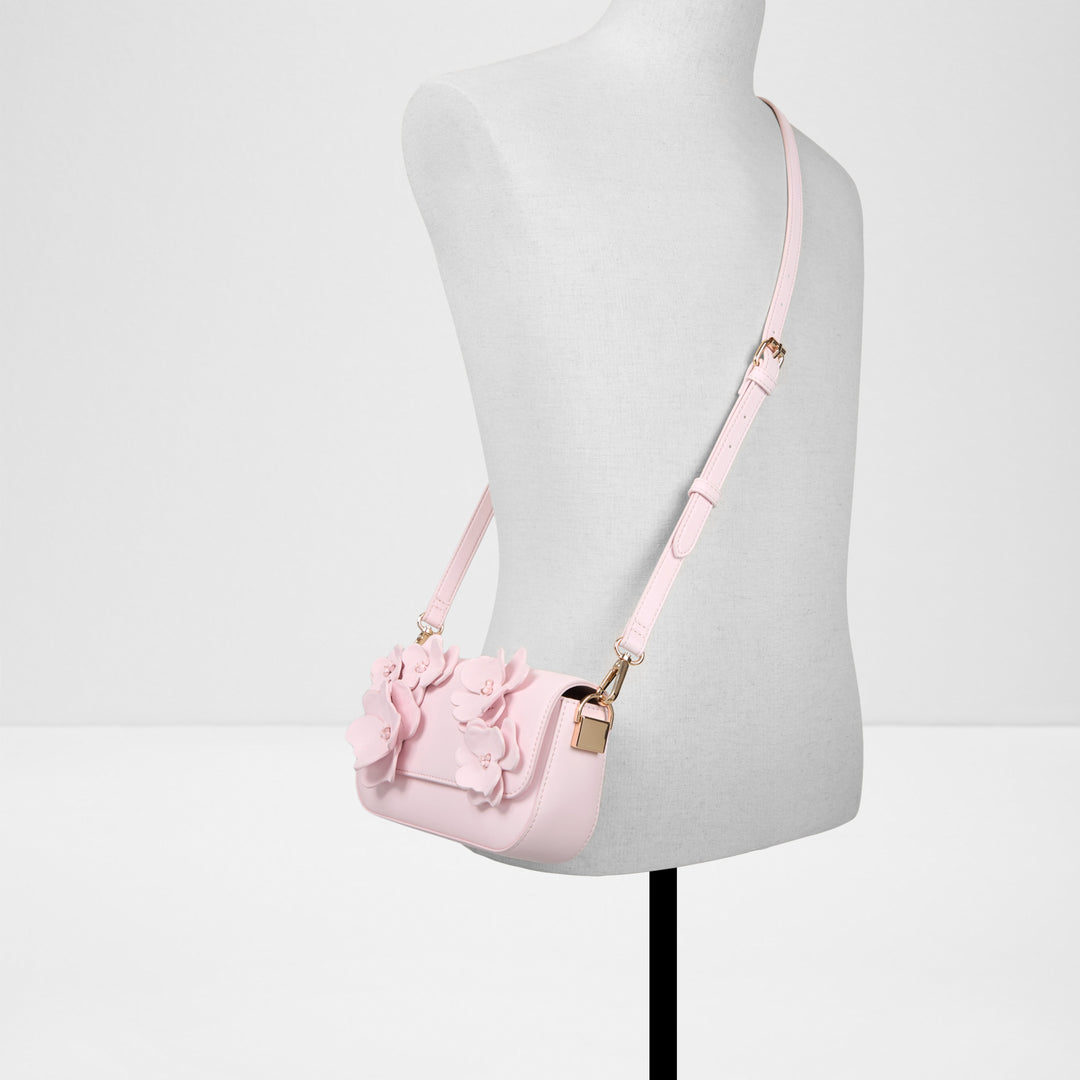 Mala de ombro em rosa - DAISYBOUQUET