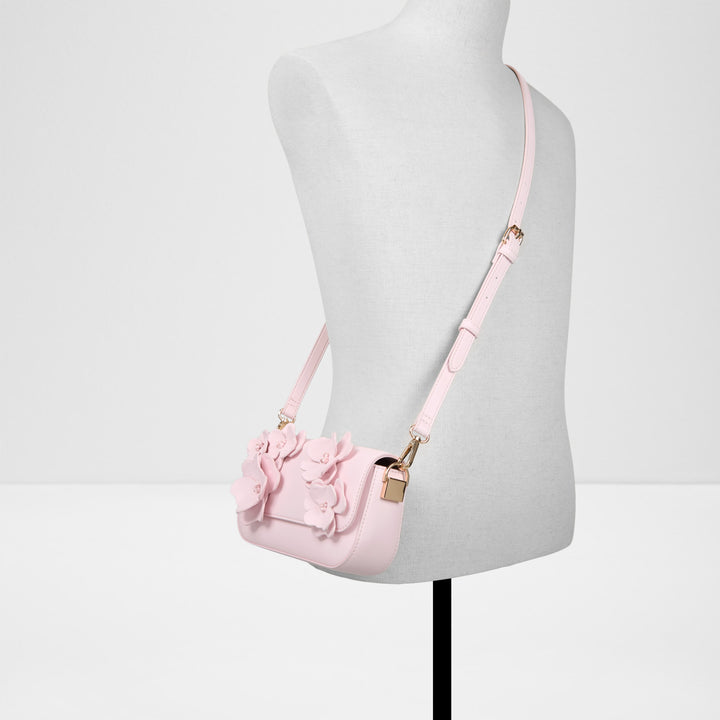Mala de ombro em rosa - DAISYBOUQUET
