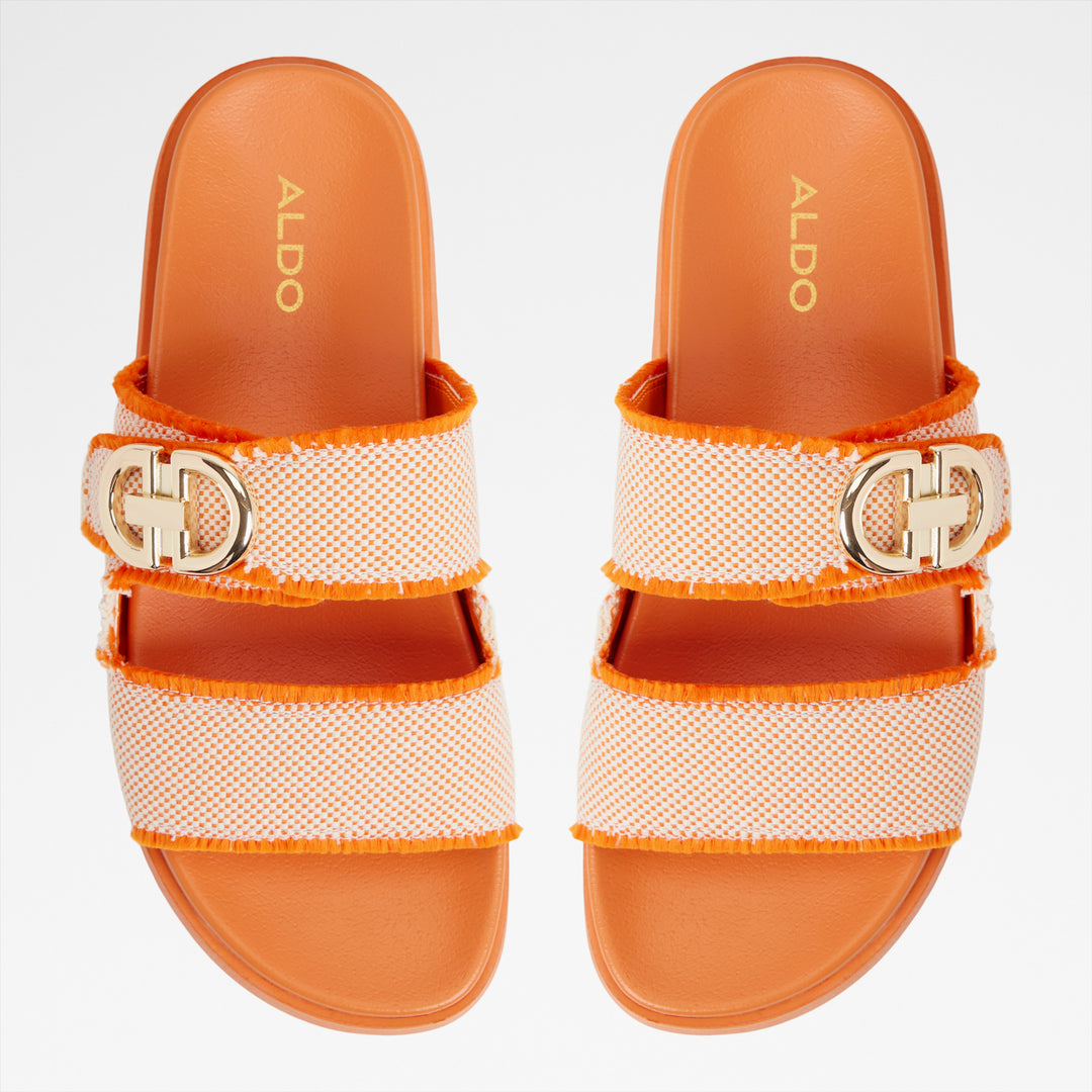 Sandálias rasas em laranja - DAISYMAE