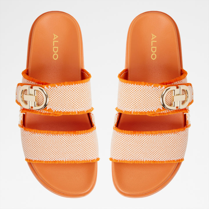 Sandálias rasas em laranja - DAISYMAE