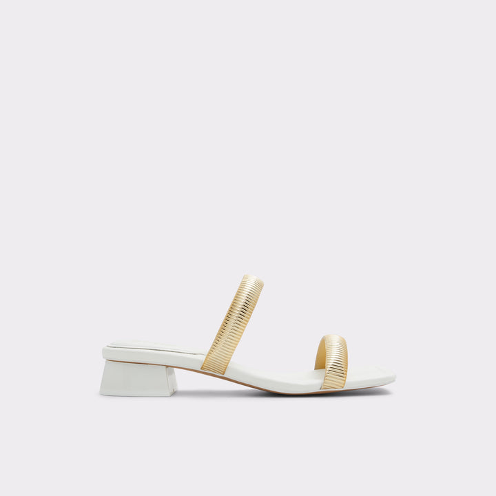 Sandálias rasas em branco - DEVOBARAEN