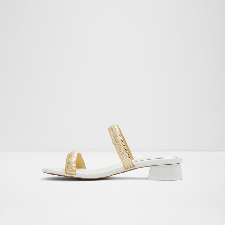 Sandálias rasas em branco - DEVOBARAEN