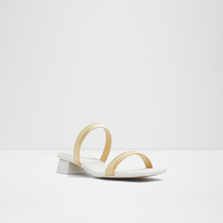 Sandálias rasas em branco - DEVOBARAEN