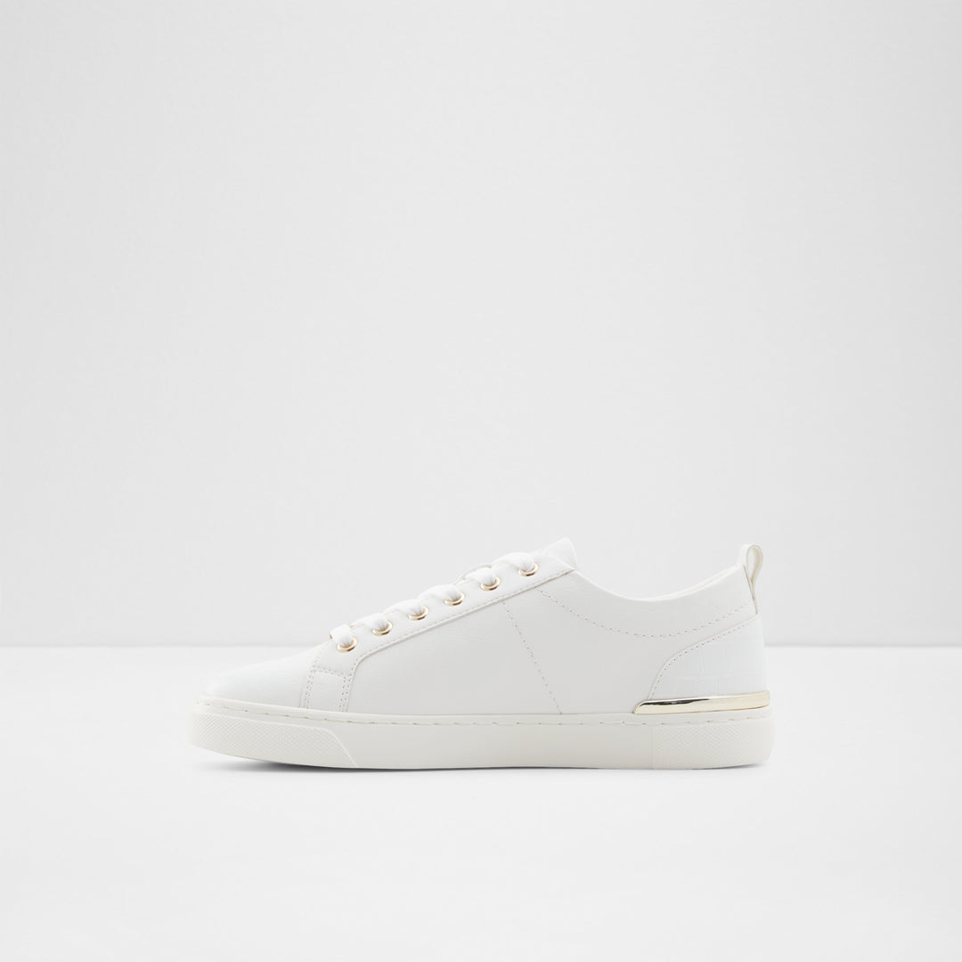 Sapatilhas rasas em branco - DILATHIELLE