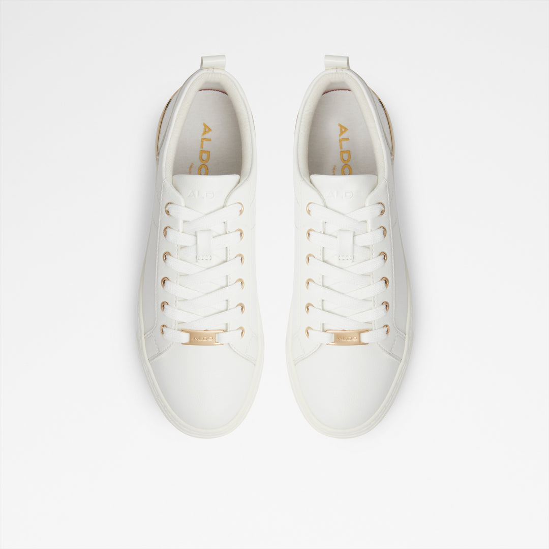 Sapatilhas rasas em branco - DILATHIELLE