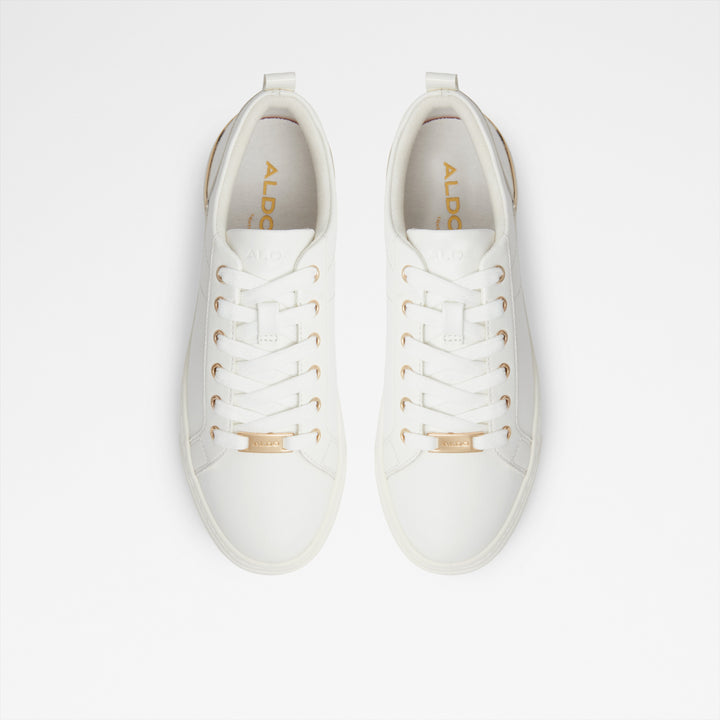 Sapatilhas rasas em branco - DILATHIELLE