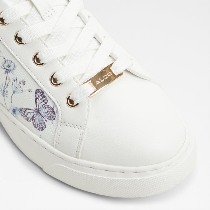 Sapatilhas rasas em branco - DILATHIELLE
