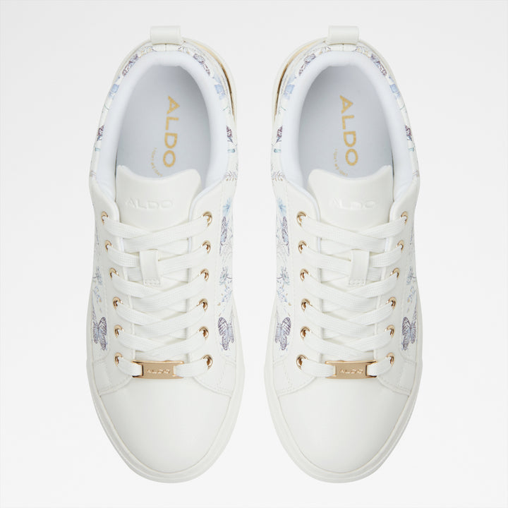 Sapatilhas rasas em branco - DILATHIELLE