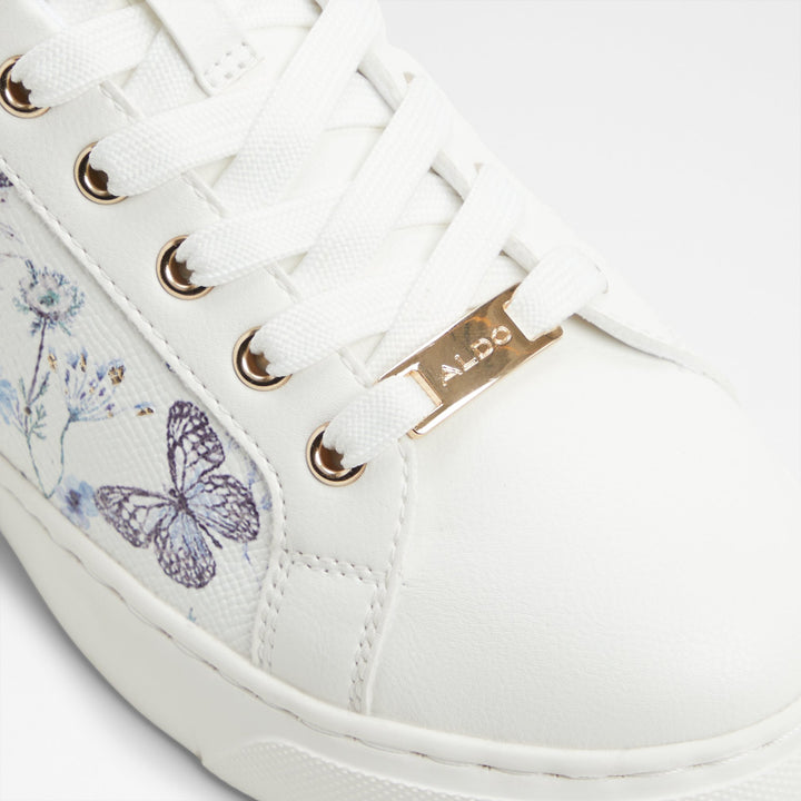 Sapatilhas rasas em branco - DILATHIELLE