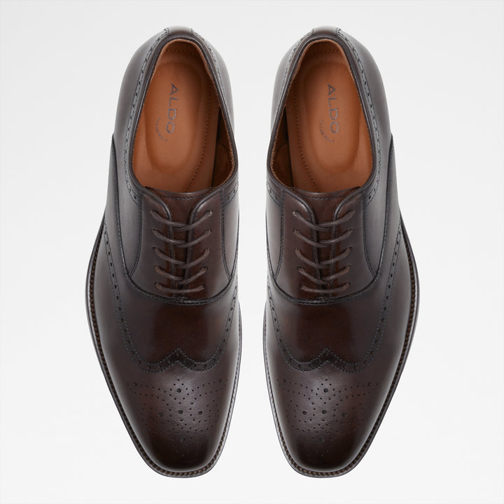 Sapatos clássicos em pele castanho - DONALD