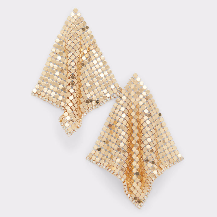 Brincos longos em dourado - DOREDE