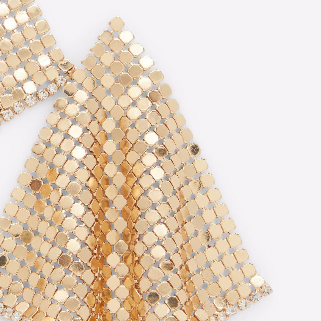 Brincos longos em dourado - DOREDE