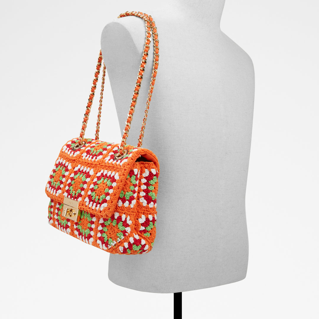 Mala de tiracolo em laranja - ELATERIEL