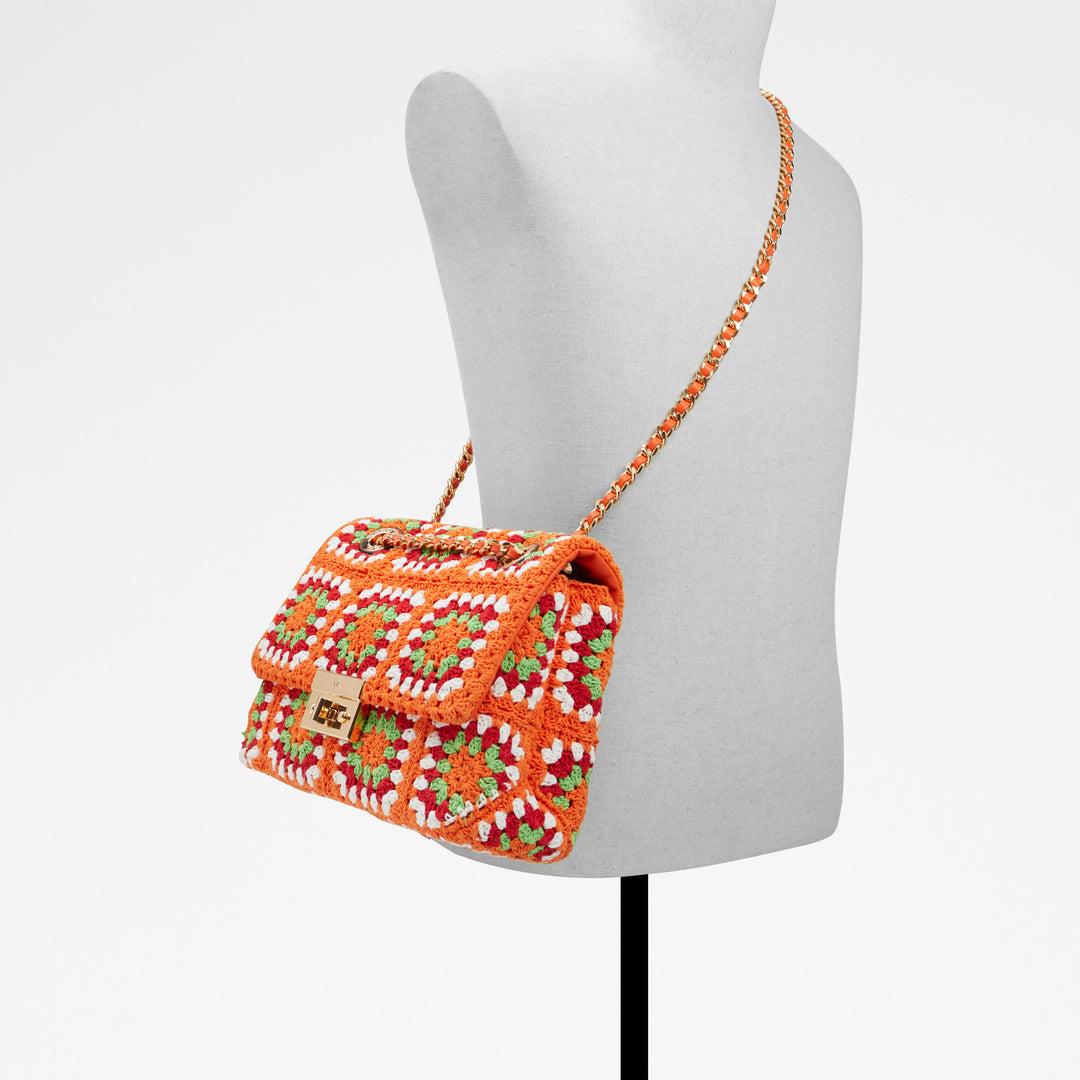 Mala de tiracolo em laranja - ELATERIEL