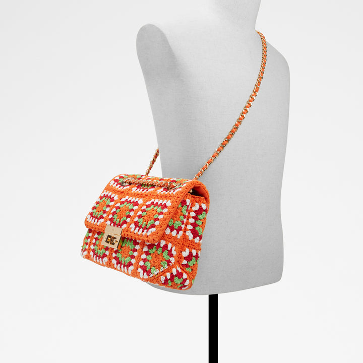 Mala de tiracolo em laranja - ELATERIEL