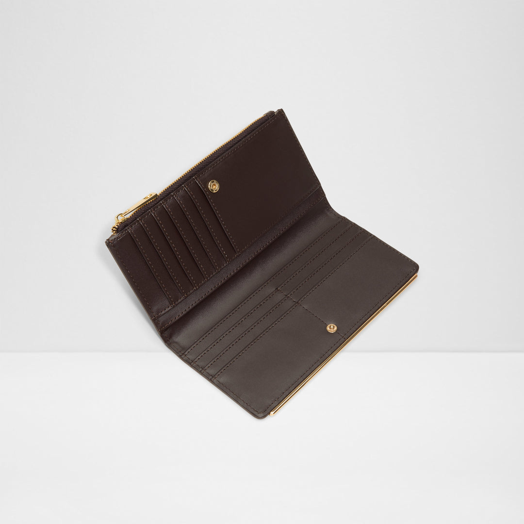 Carteira em castanho - ELBAMACLYA