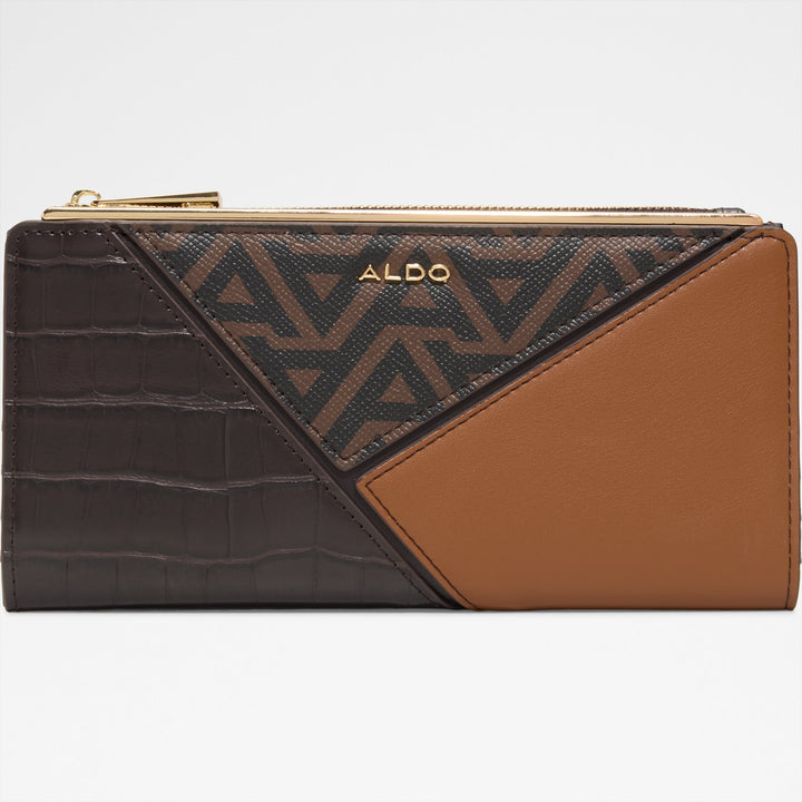 Carteira em castanho - ELBAMACLYA