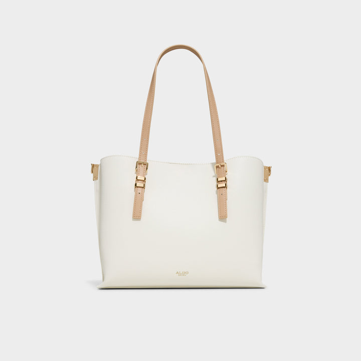 Mala de ombro em creme - ELEANORAA