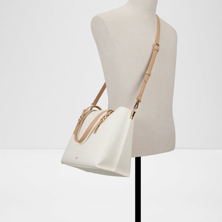 Mala de ombro em creme - ELEANORAA