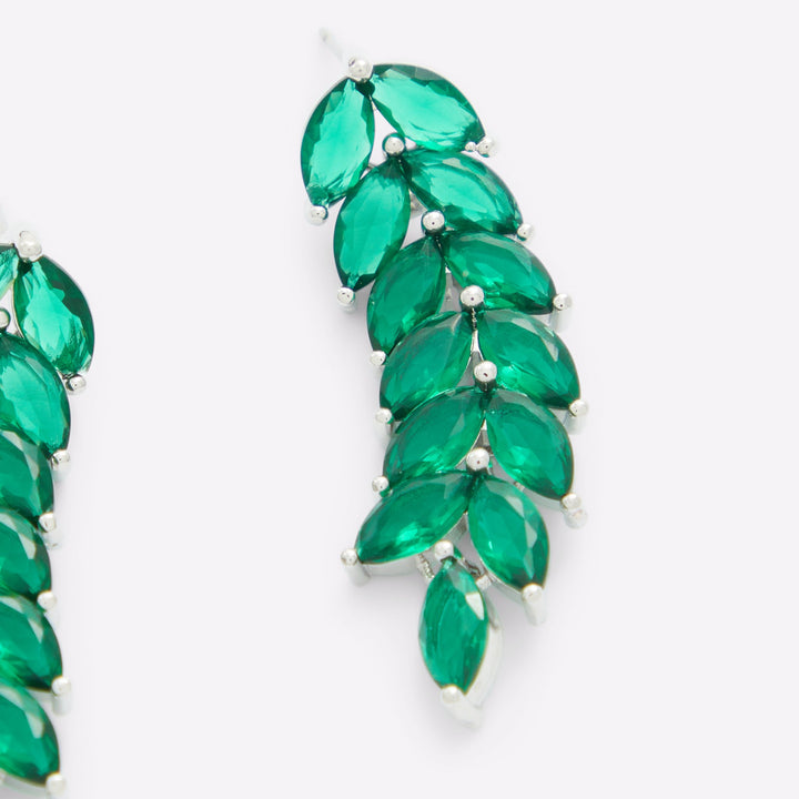 Brincos longos em verde - ELITSAII