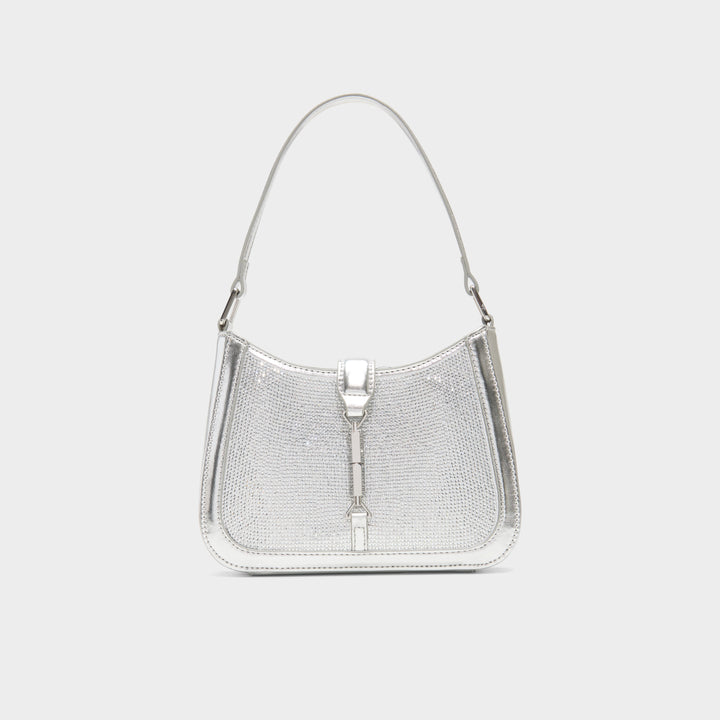 Mala de ombro em prateado - ELLEBLING