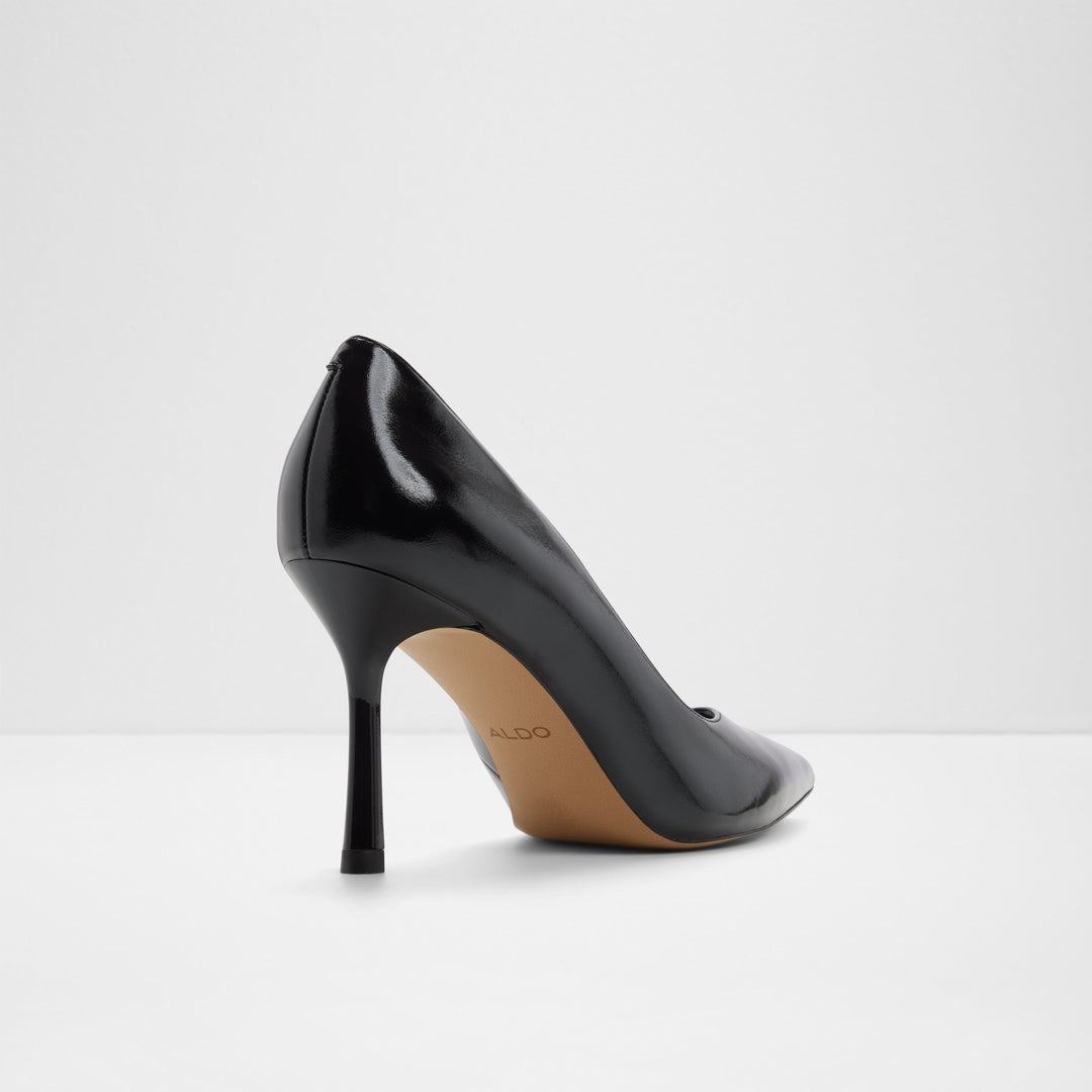 Sapatos em preto, salto fino - ELLENA