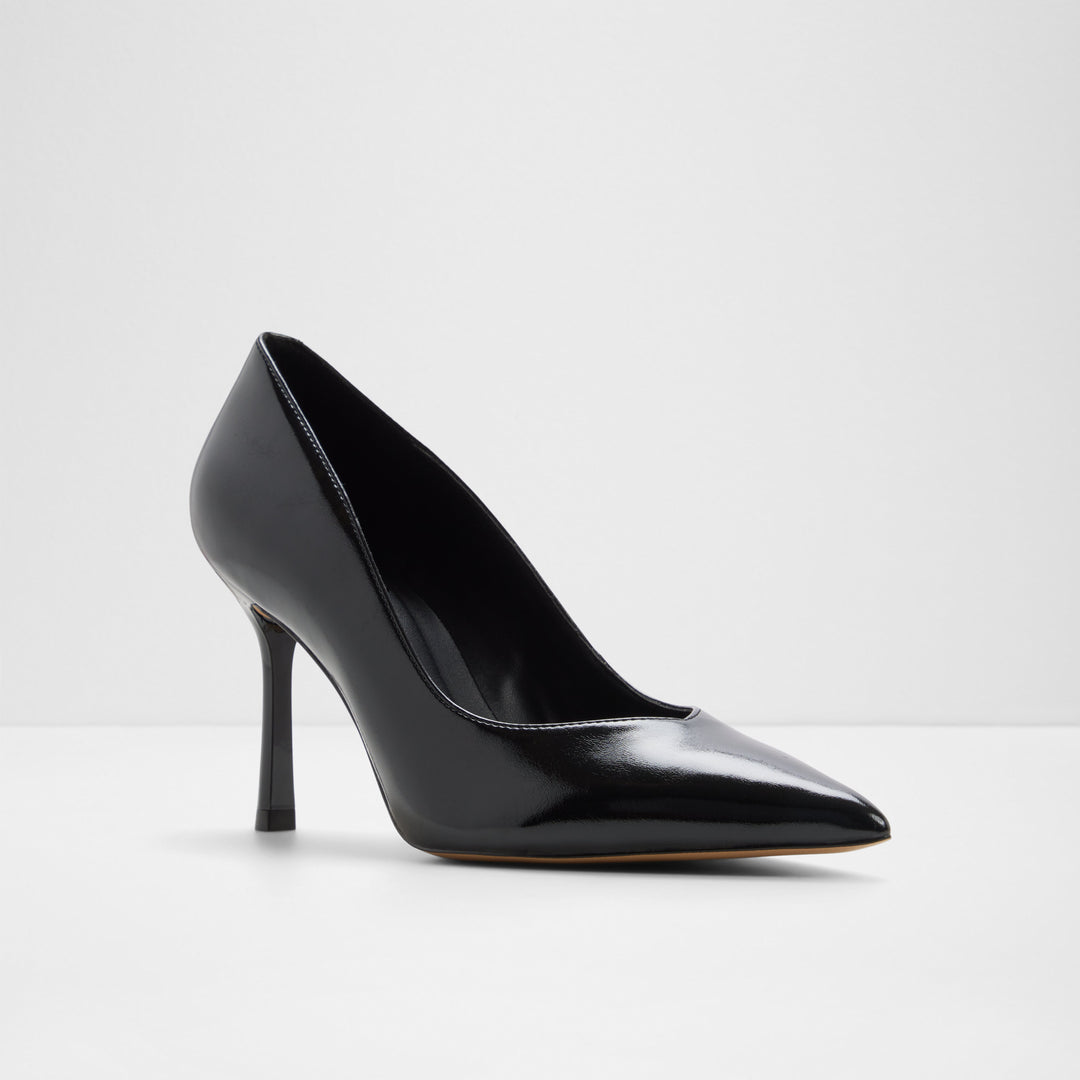 Sapatos em preto, salto fino - ELLENA