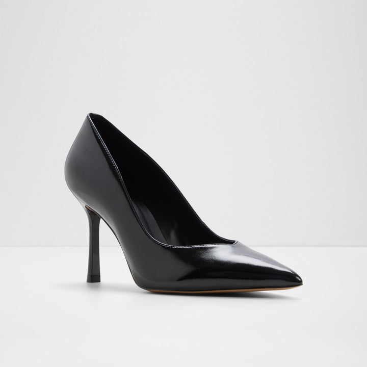Sapatos em preto, salto fino - ELLENA
