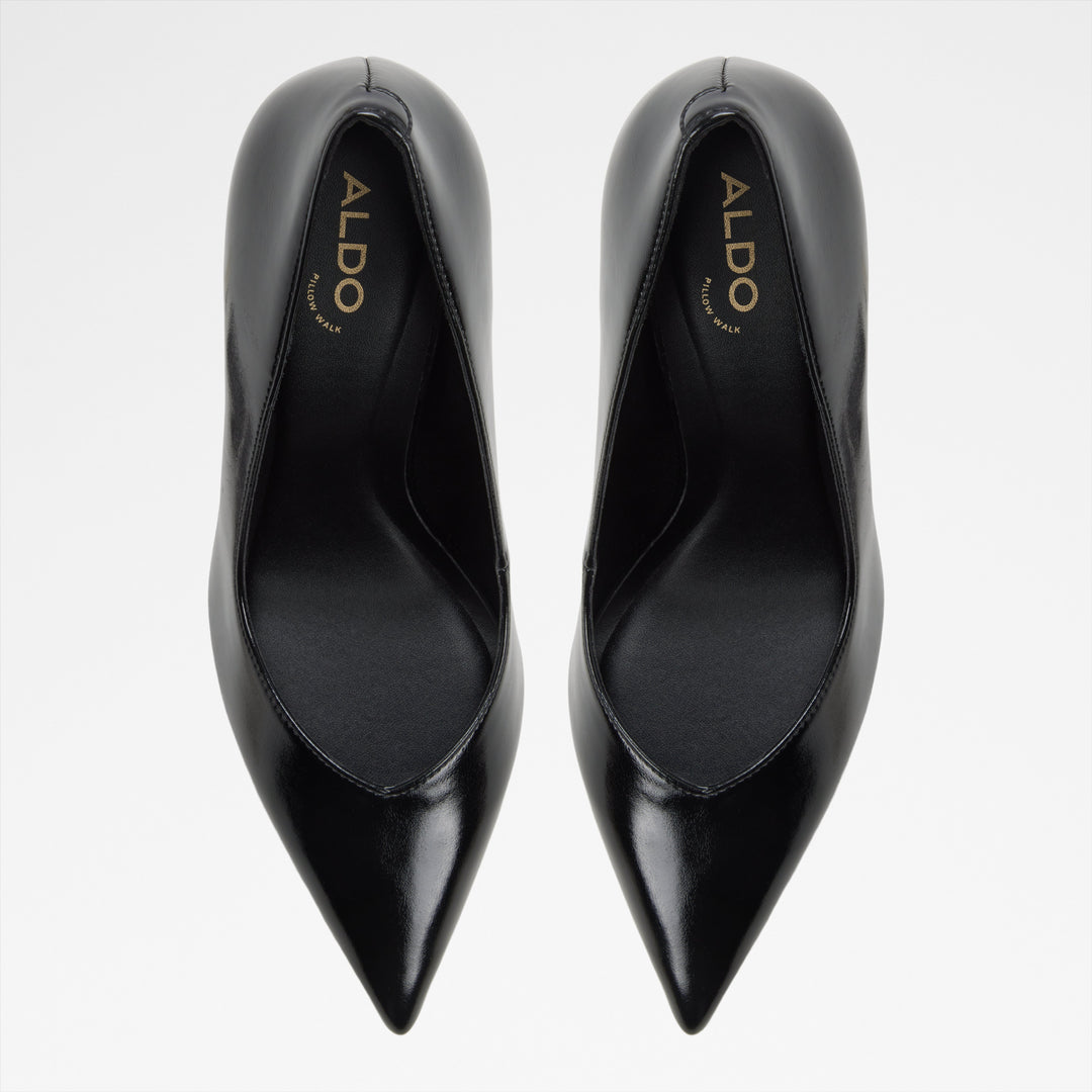 Sapatos em preto, salto fino - ELLENA