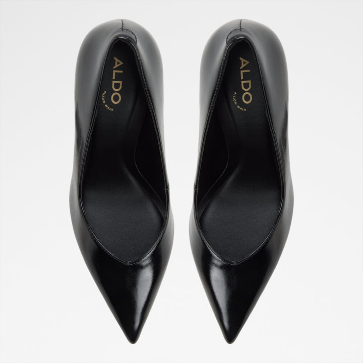 Sapatos em preto, salto fino - ELLENA