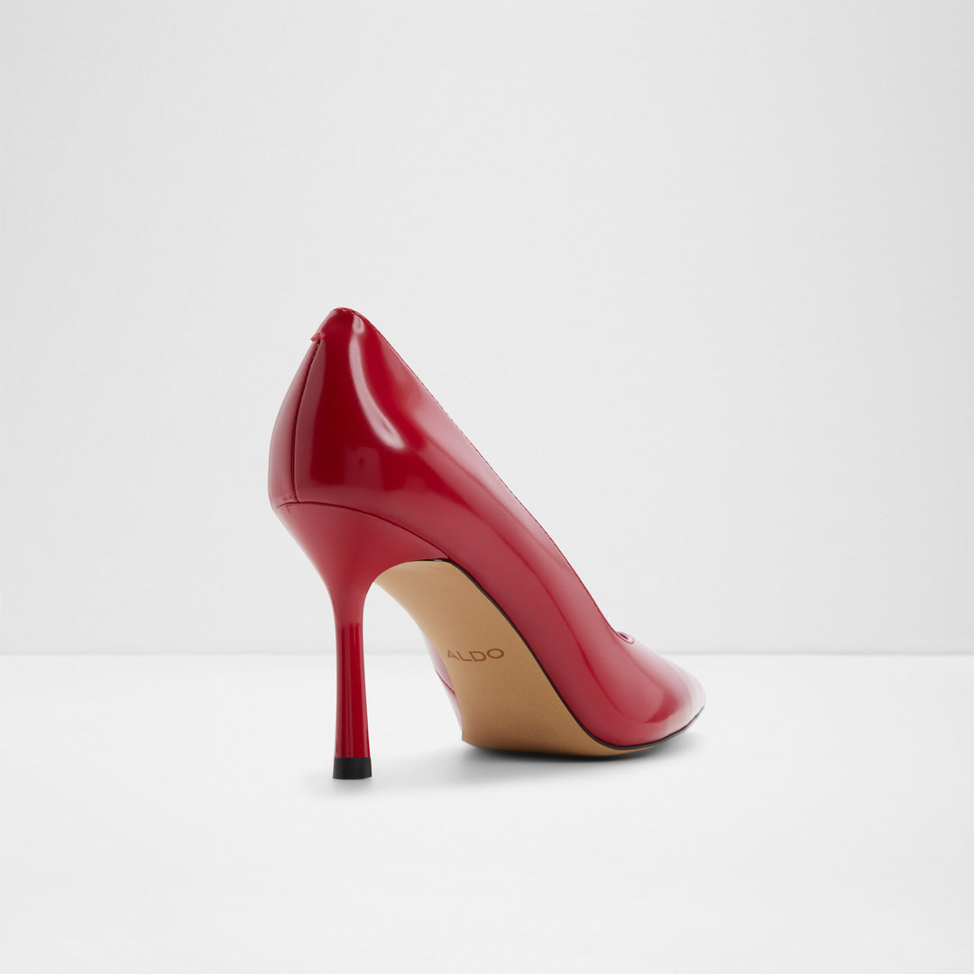 Sapatos em vermelho, salto fino - ELLENA