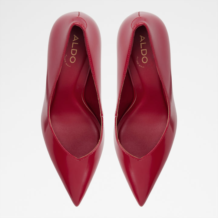 Sapatos em vermelho, salto fino - ELLENA