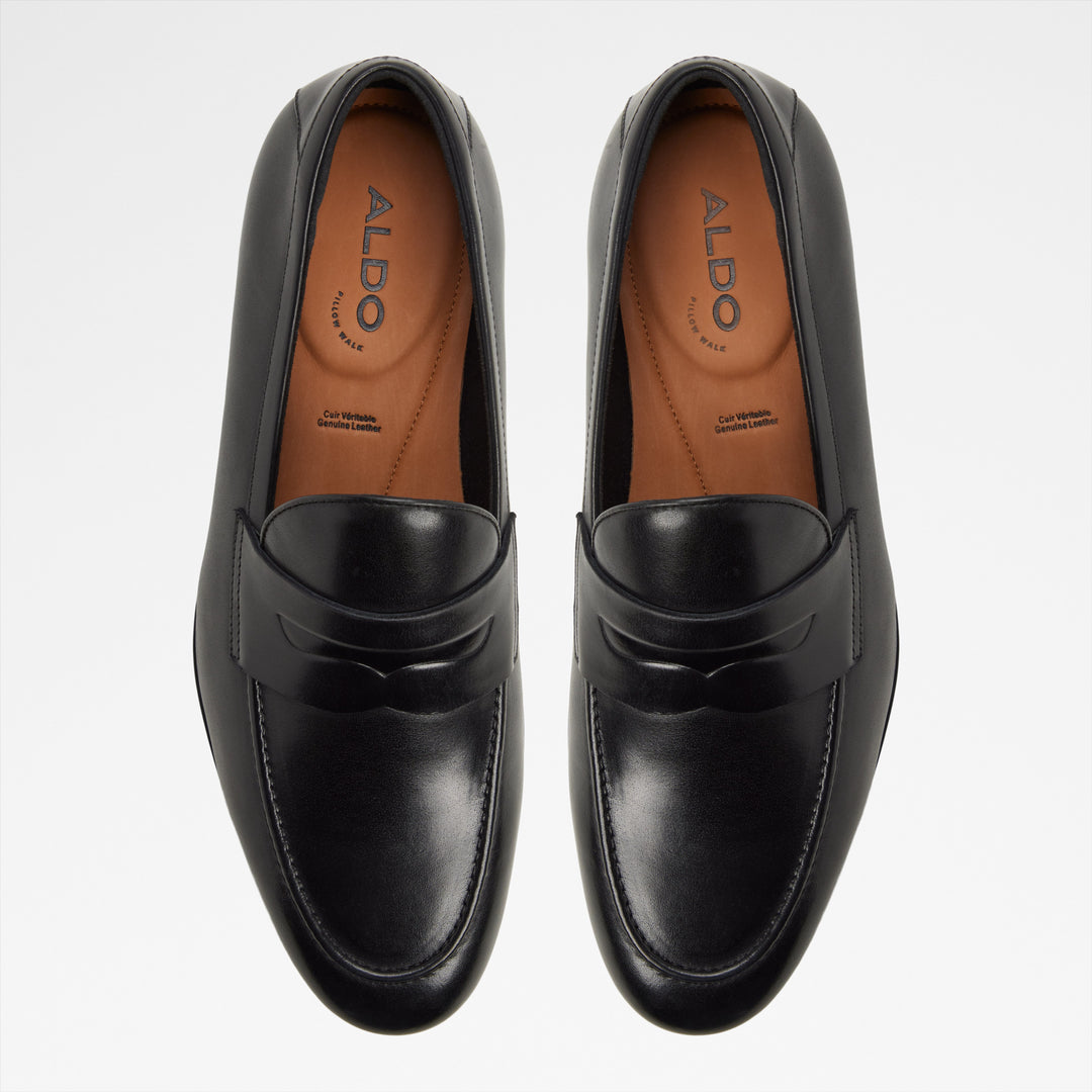 Mocassins em pele preto - ELVIS