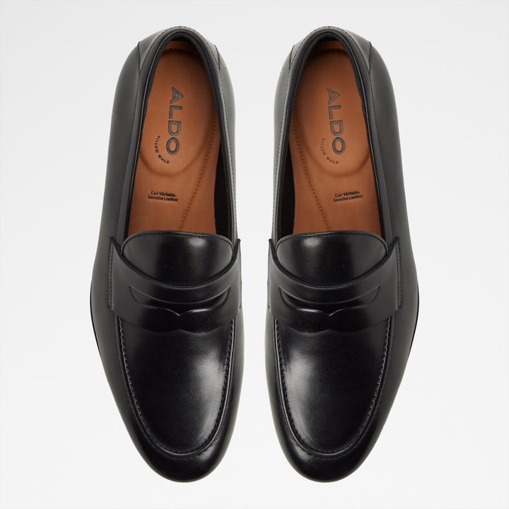 Mocassins em pele preto - ELVIS