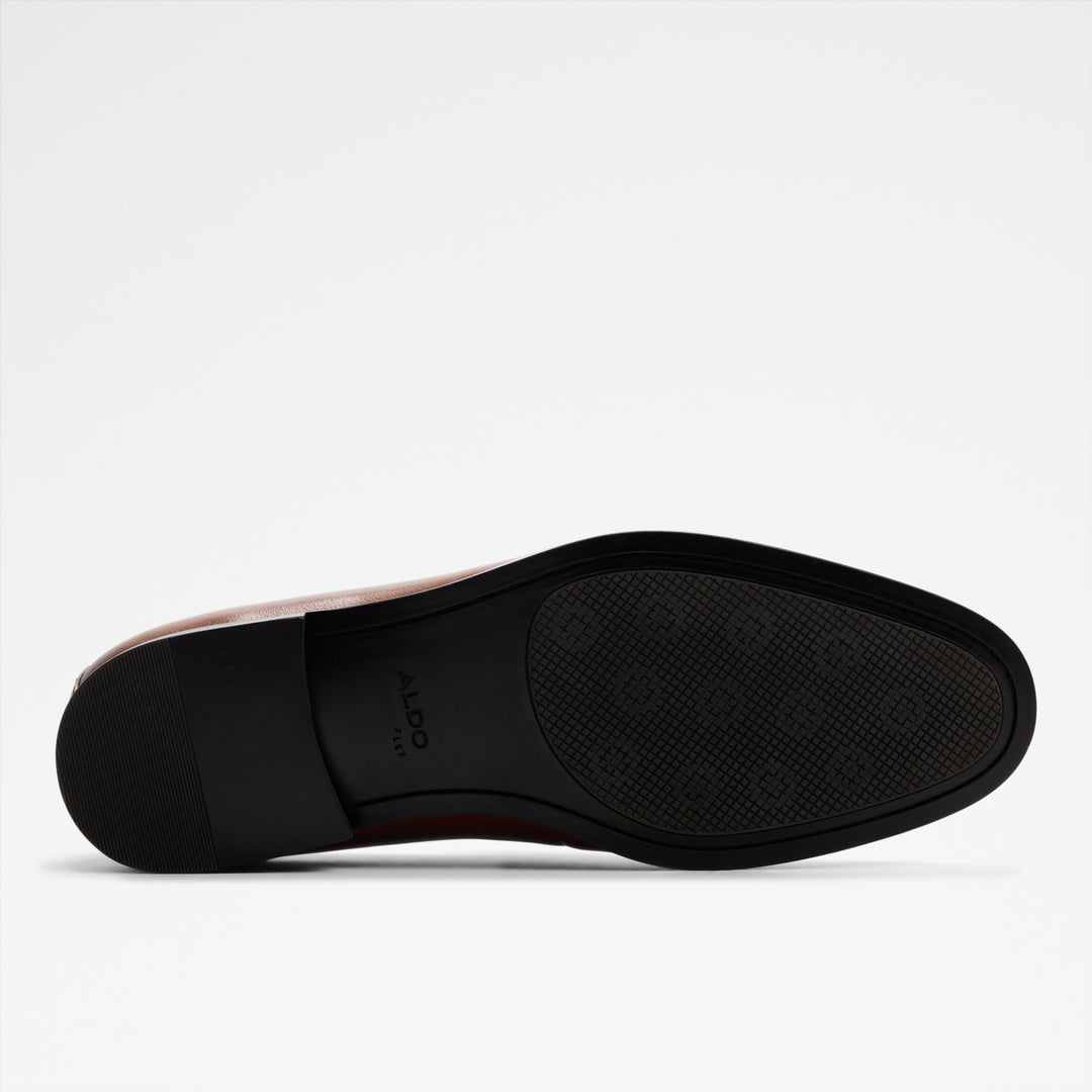 Mocassins em pele cognac - ELVIS
