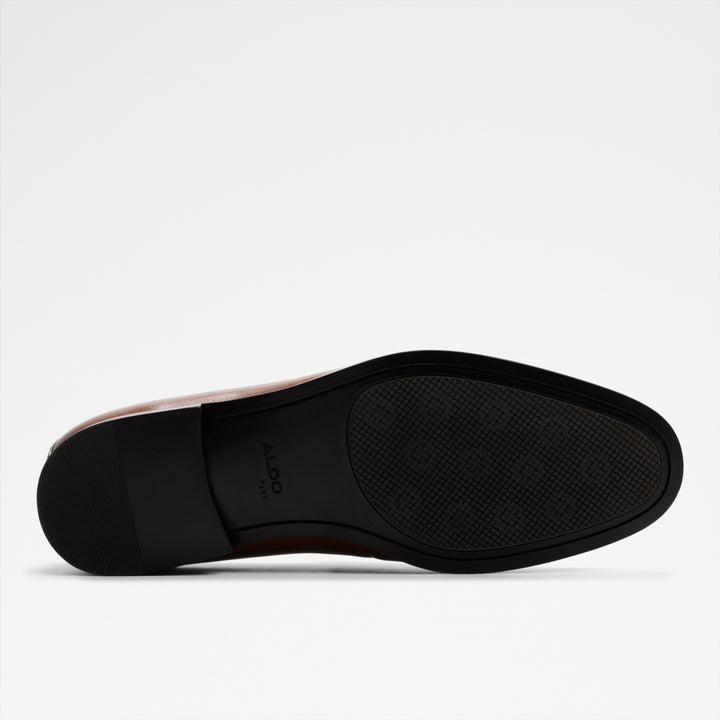 Mocassins em pele cognac - ELVIS
