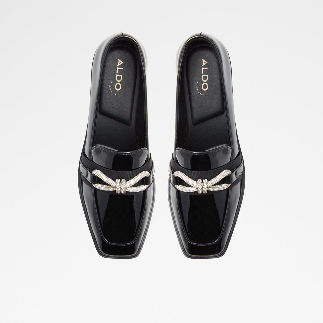 Sapatos rasos em verniz preto - ENCORE